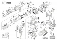 Bosch 3 611 B4A 043 GBH 3-28 DFR Rotary Hammer Spare Parts